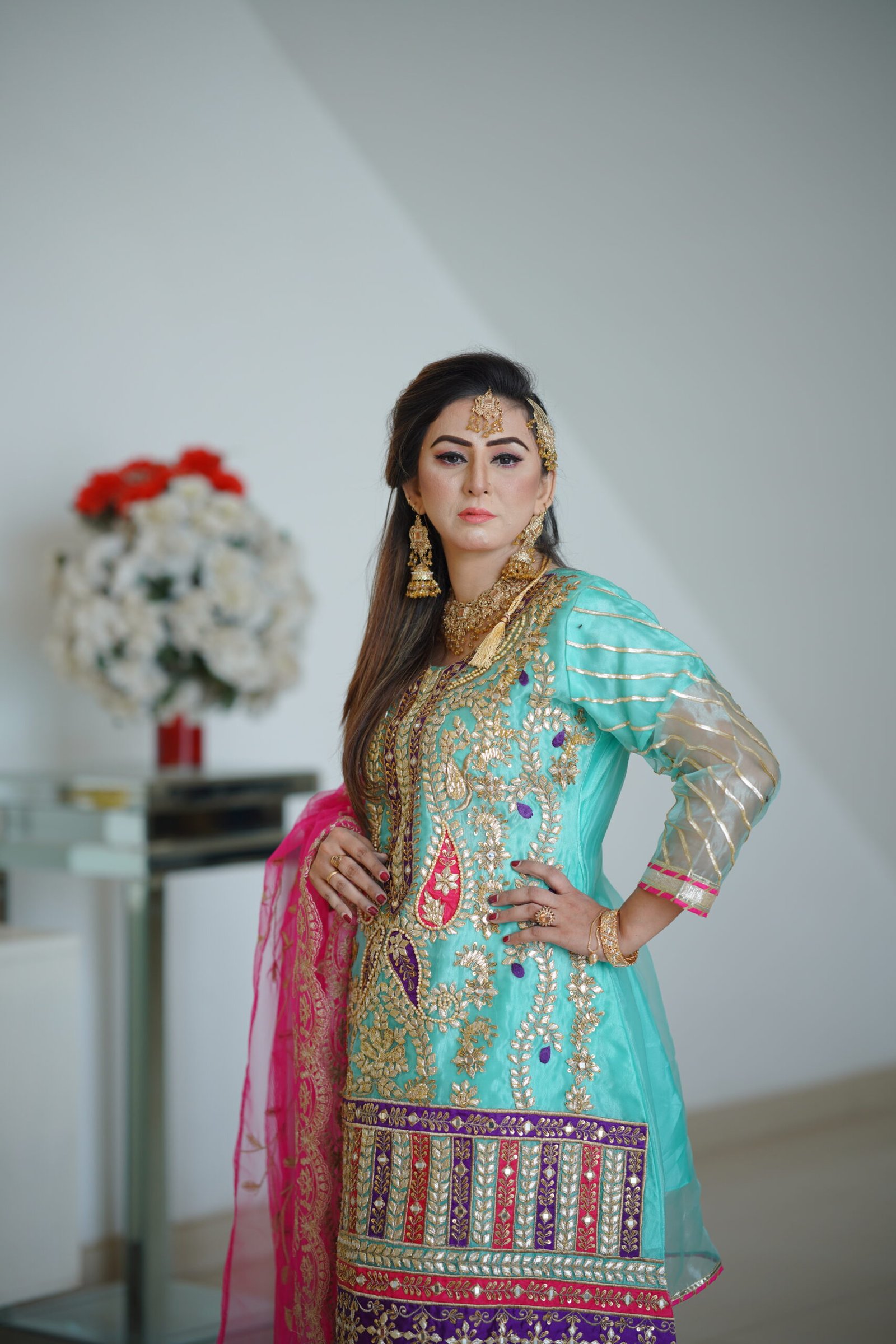Mehndi | Pakistani bridal dresses, Pakistani wedding dresses, Pakistani  wedding outfits